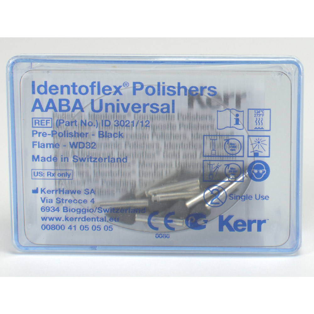 Identoflex AABA Polierer WD 02, 12 Stück