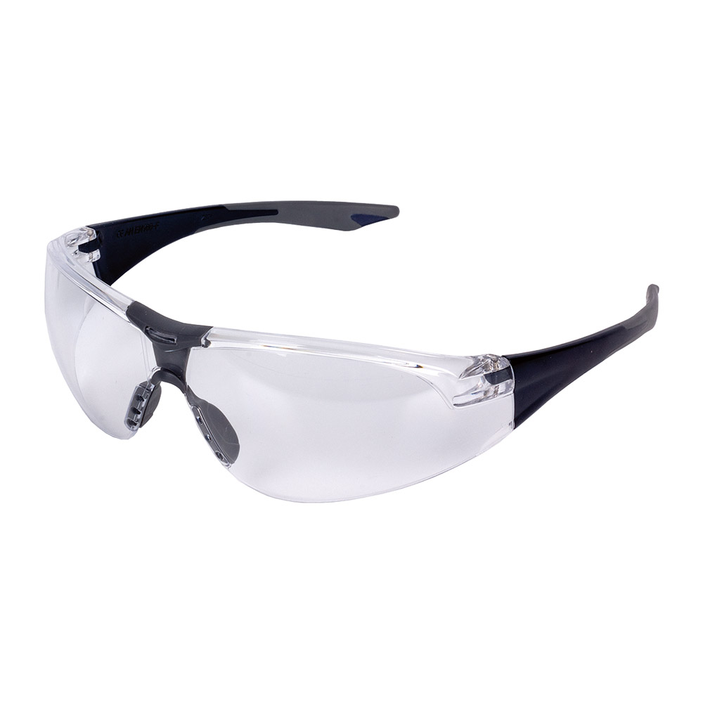 Schutzbrille New Style klar blau, Stück