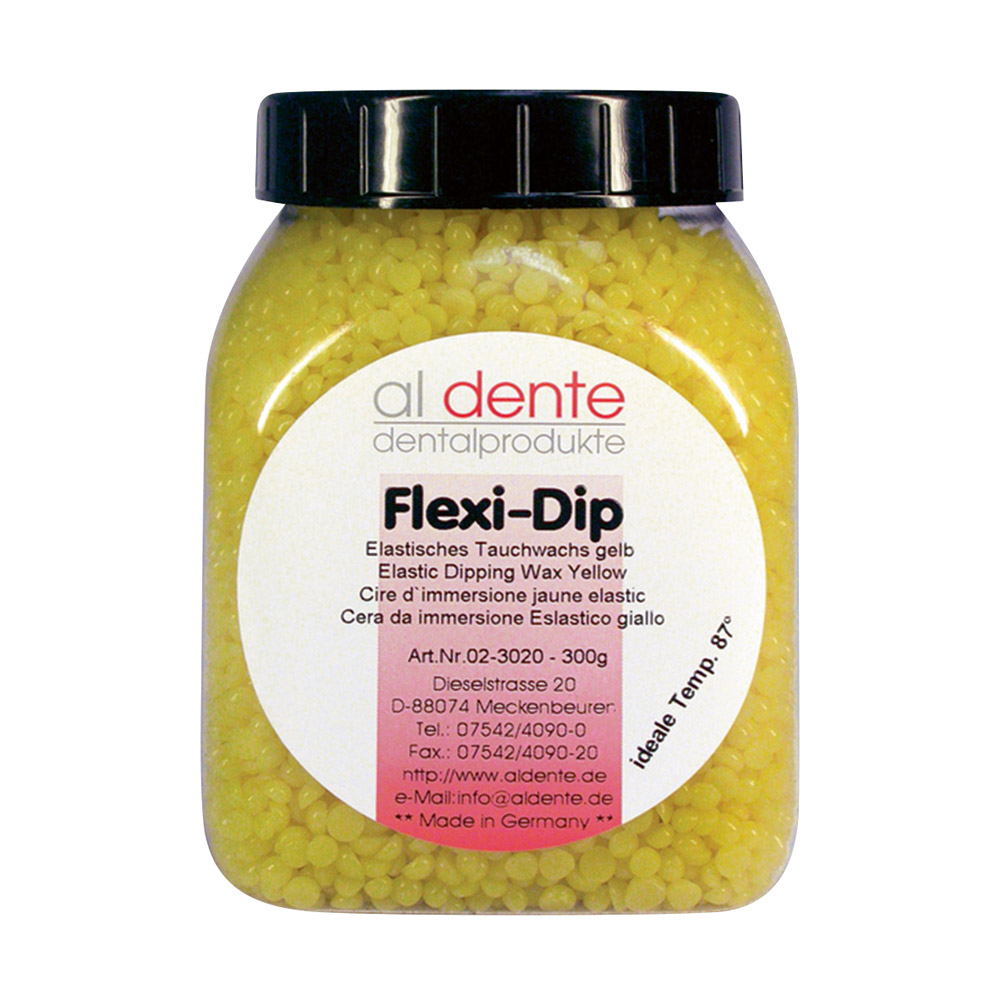 Flexi-Dip Tauchwachs gelb, 300 g