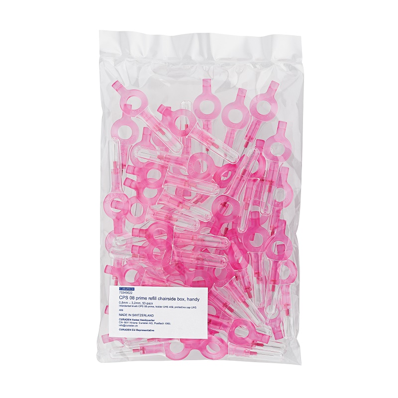 Curaprox Bürsten CPS 08 pink, 50 Stück