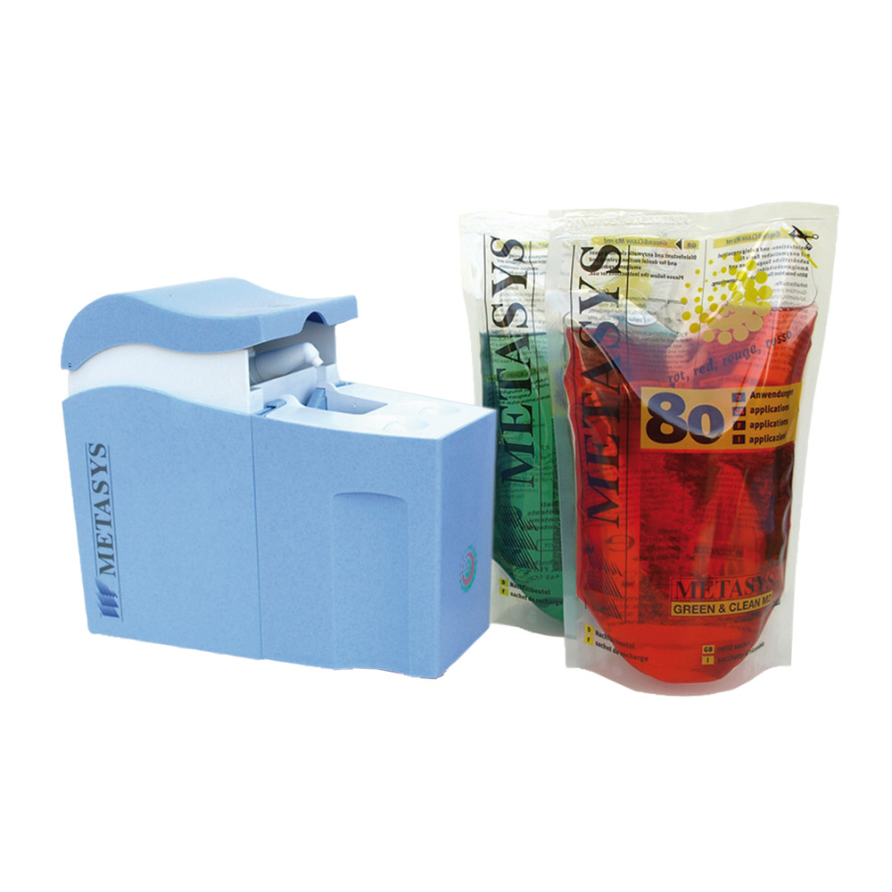 Green&Clean M2 blau, 2 x 500 ml Beutel Nachfüllpackung