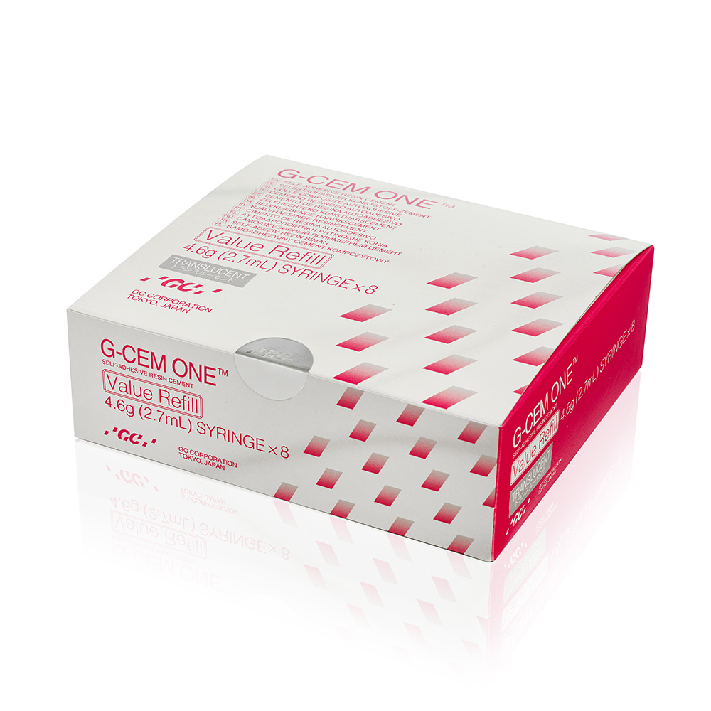 G-CEM ONE Value TR Spritze, 4,6 g Refill