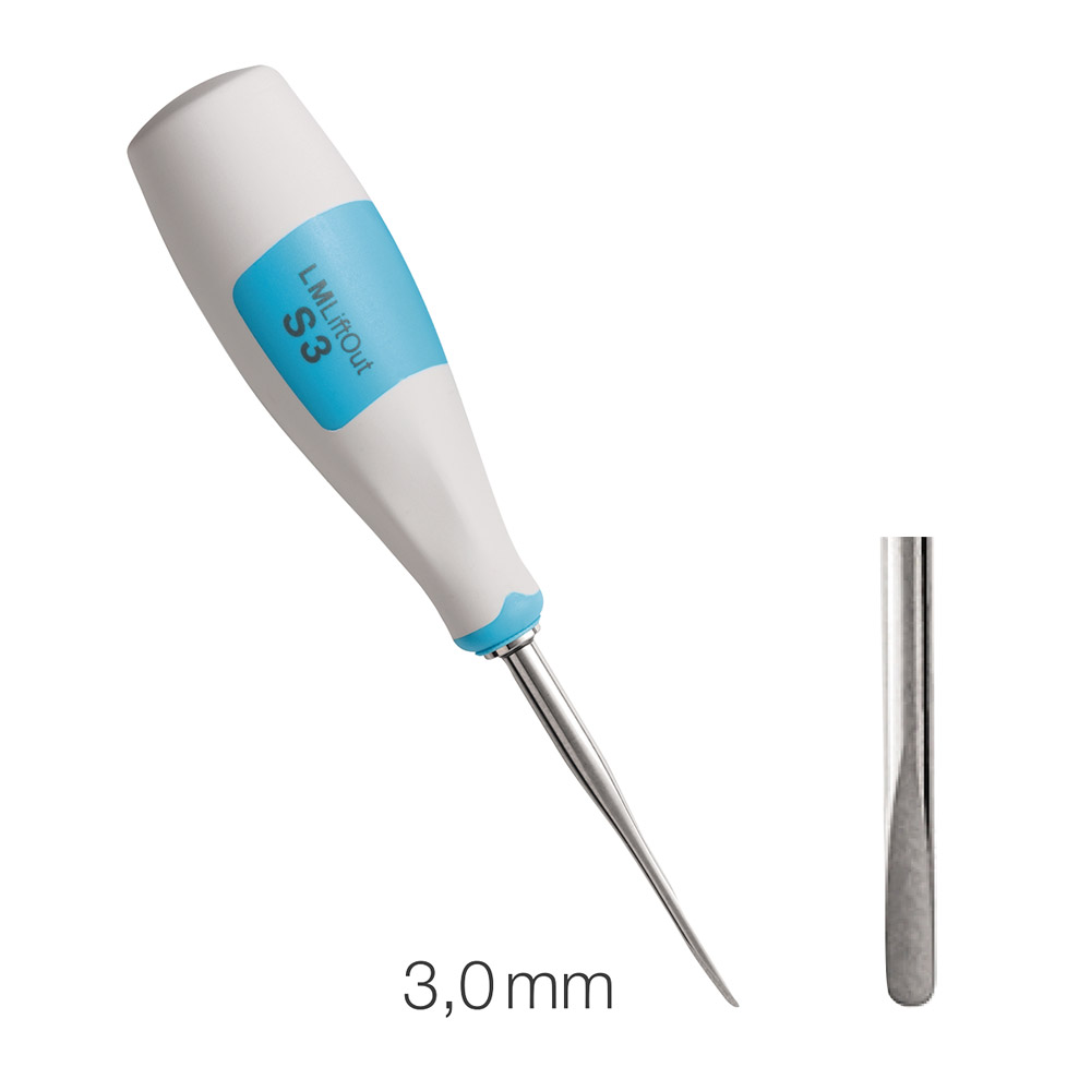 Wurzelheber LiftOut C3 3 mm gebogen, Stück