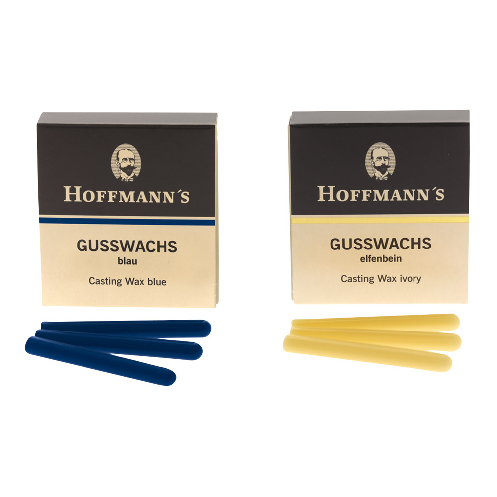 Hoffmann's Gusswachs Stangen elfenbein, 20 Stück