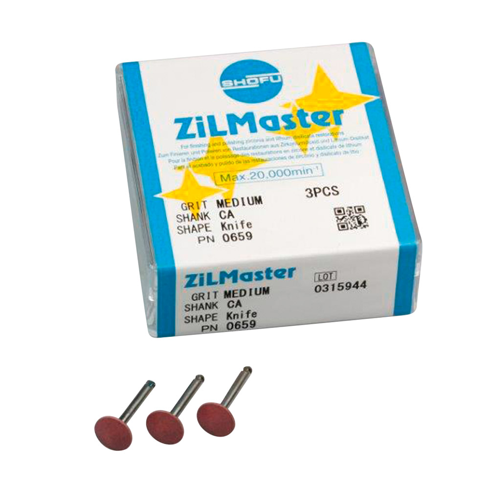 ZiLMaster Wst Knife medium, 3 Stück