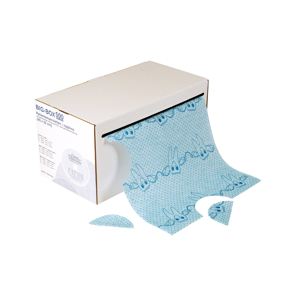 Servietten 4 45 x 32 cm gelb, Rolle