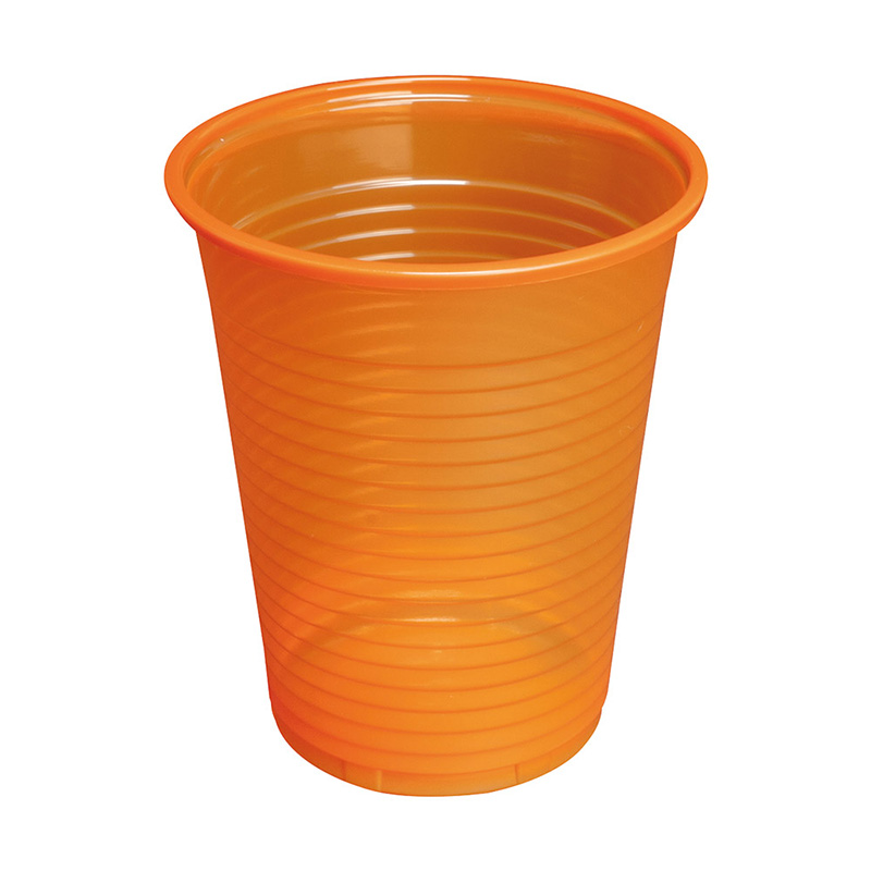 PLULINE Mundspülbecher+ orange, 3000 Stück