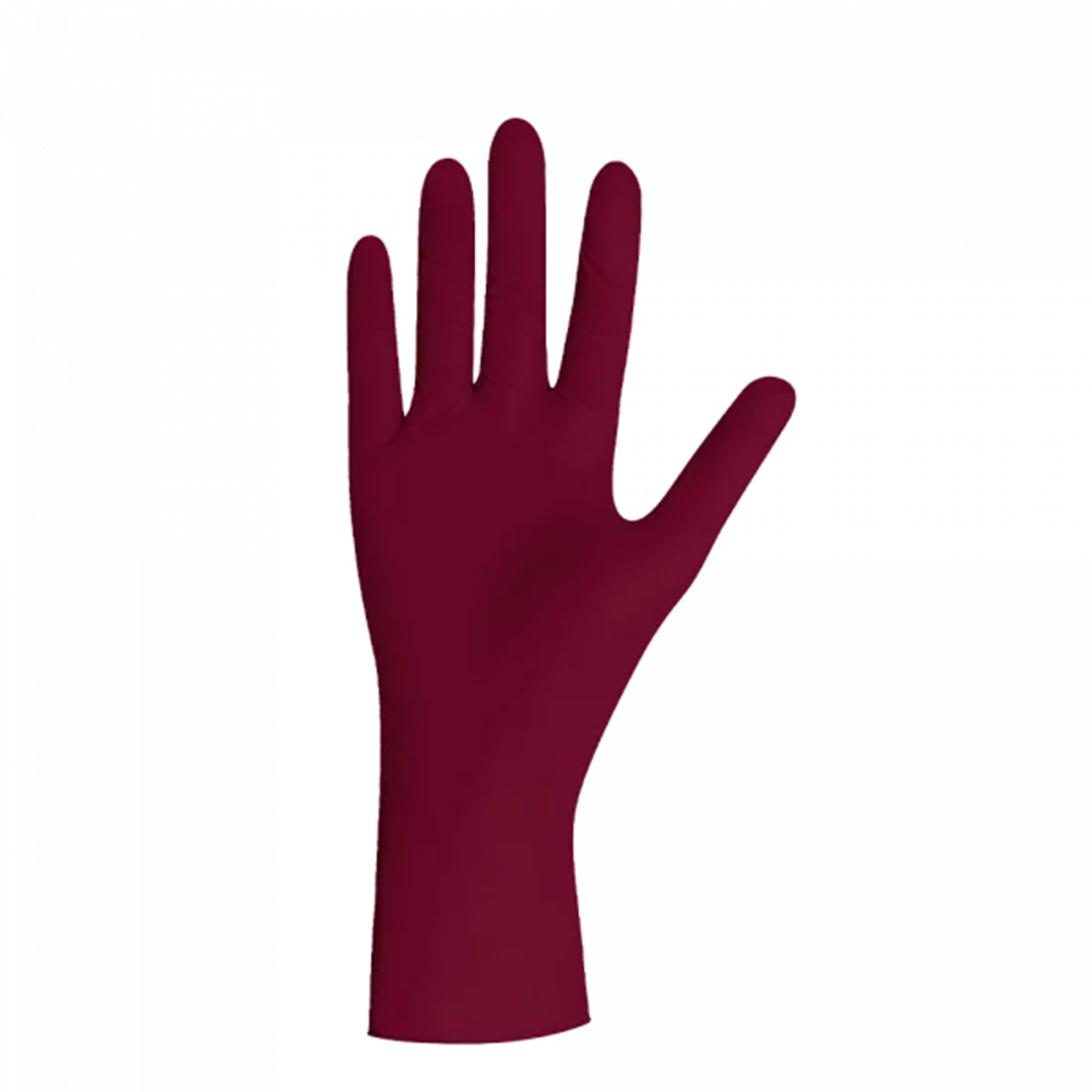 Unigloves Burgundy Pearl Nitril Handschuhe Gr. M, 100 Stück