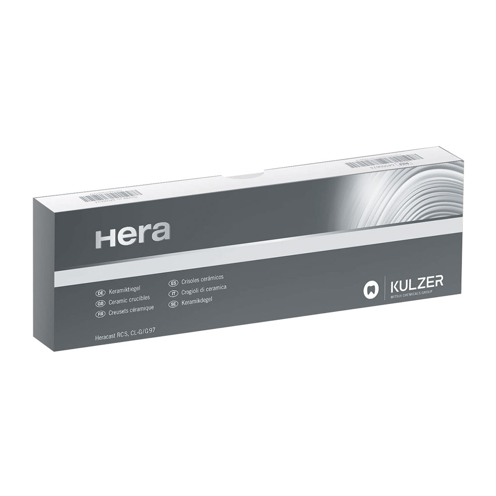 Keramiktiegel CL-G 77/94 Heraeus, 10 Stück