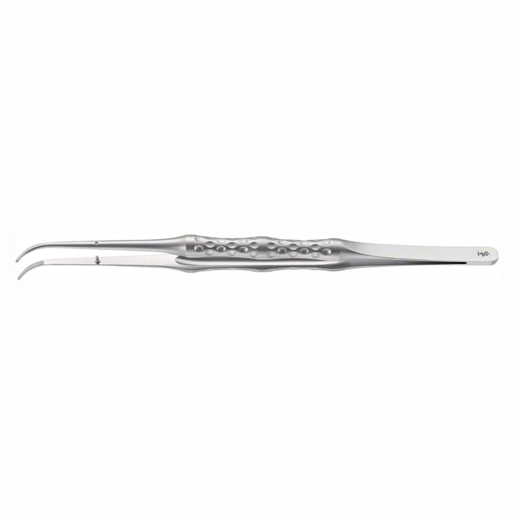 Mikro-Pinzette anatomisch gebogen 170 mm, Stück