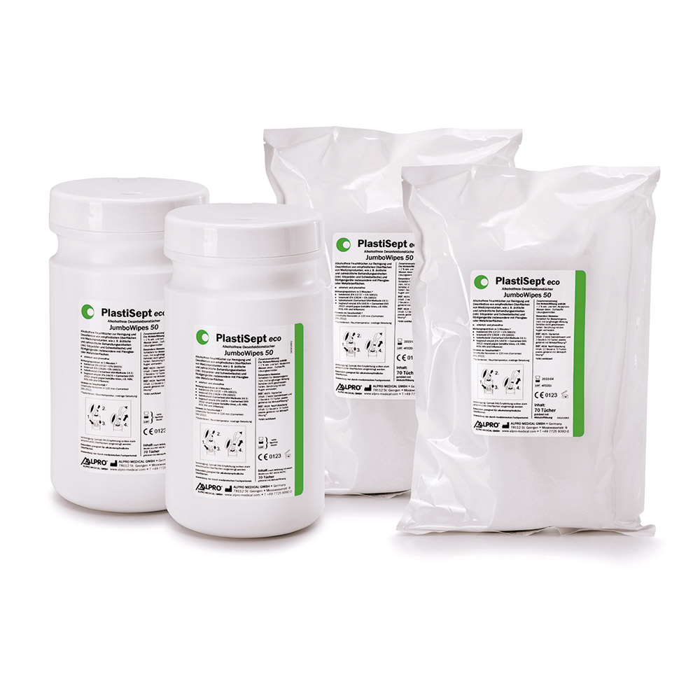 PlastiSept eco JumboWipes 50, Starter-Set