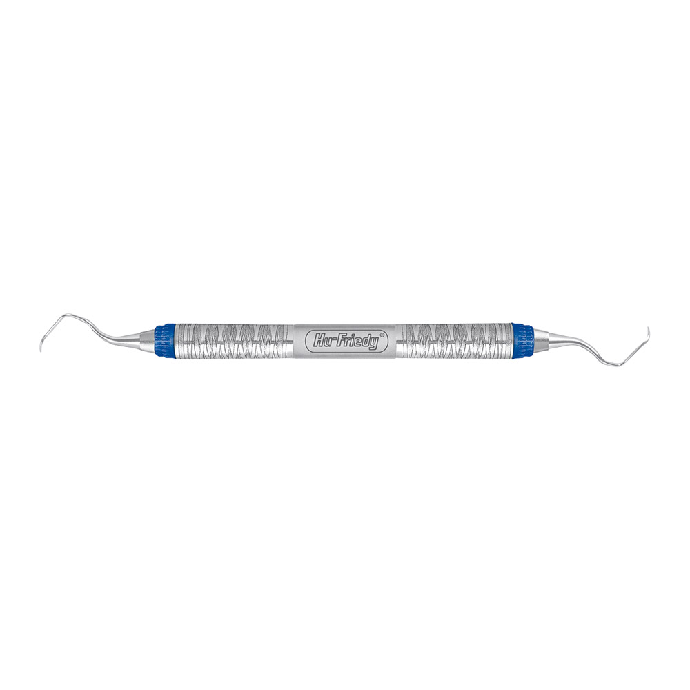 Kürette Gracey Mini Five 17-18 distal Griff 7 blau, Stück