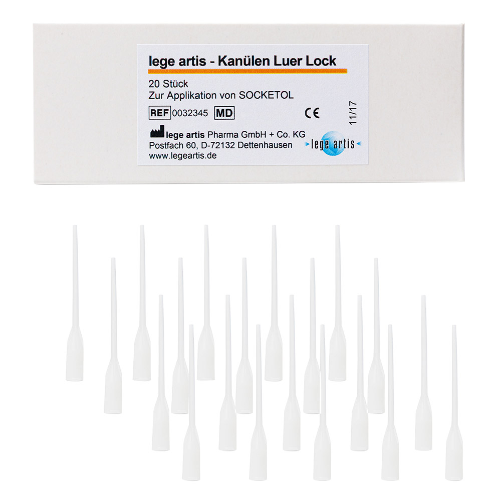 Plastik Kanülen Luer Lock Gr.2, 20 Stück