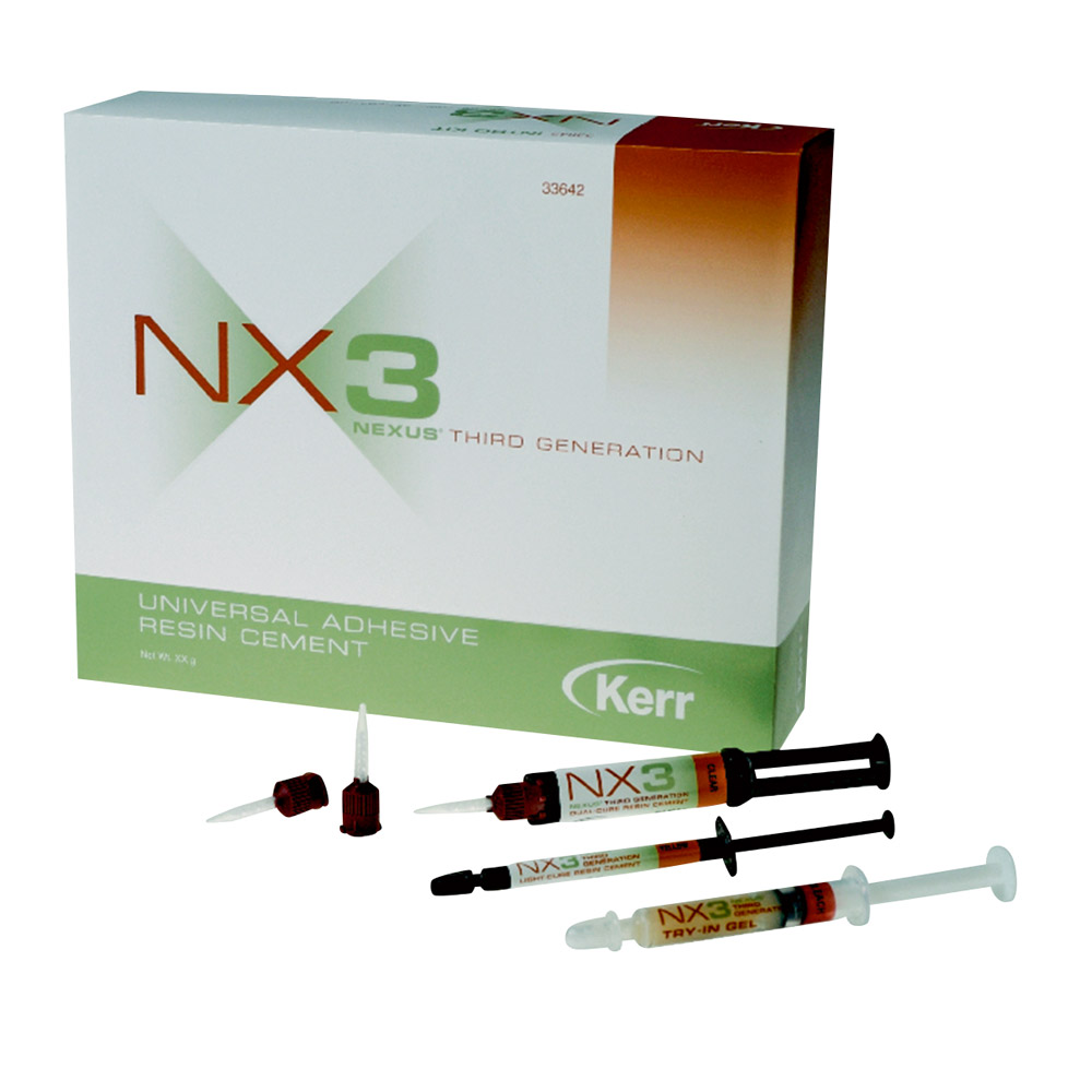 NX3 D.C. Befestigungszement bleach, 5 g Spritze