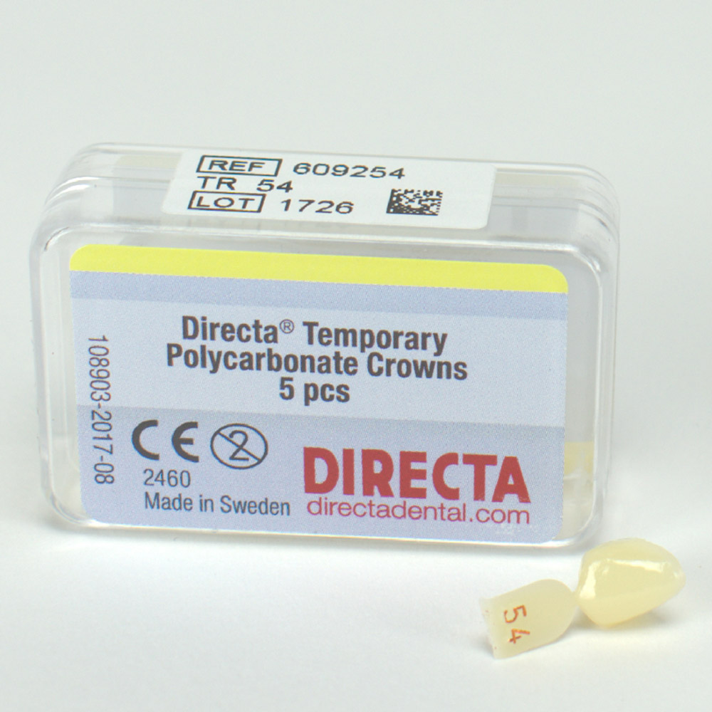 Directa-Kronen transluzent Nr. 54, 5 Stück
