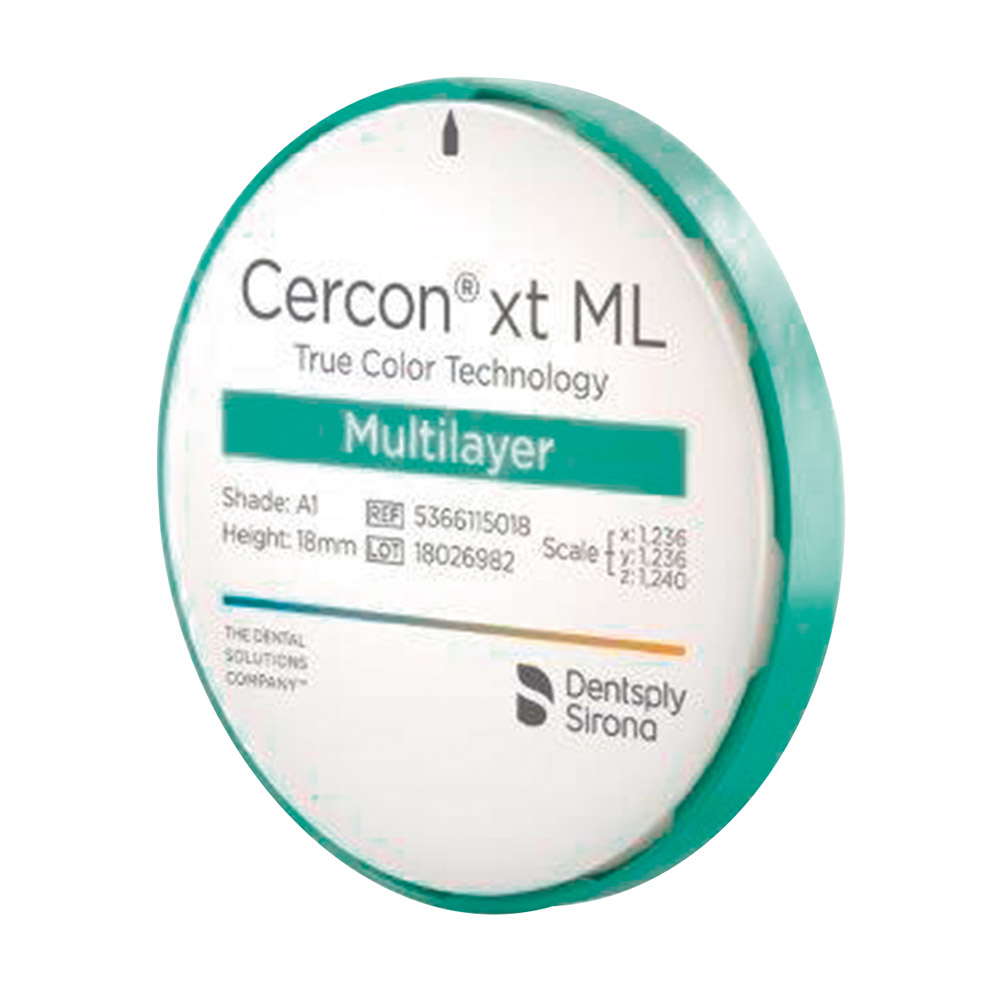 Cercon xt ML A1 disk 98 x 25 mm, Stück