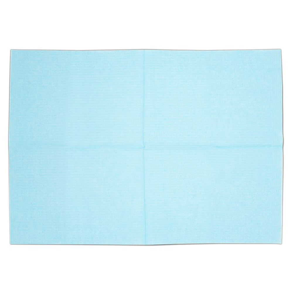 Dry-Back Patientenservietten 3-lagig 33 x 45,5 cm blau, 500 Stück