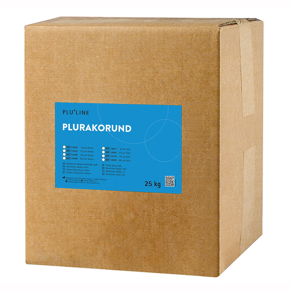Plurakorund Strahlmittel 250 my, 25 kg