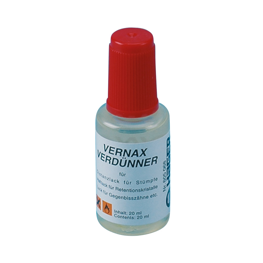 Vernax Verdünner für Dental Lacke, 20 ml