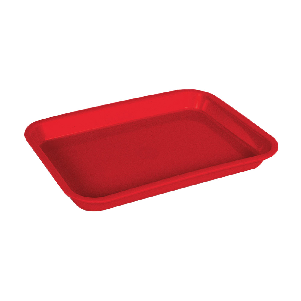 Mini-Tray ohne Einteilung rot, Stück