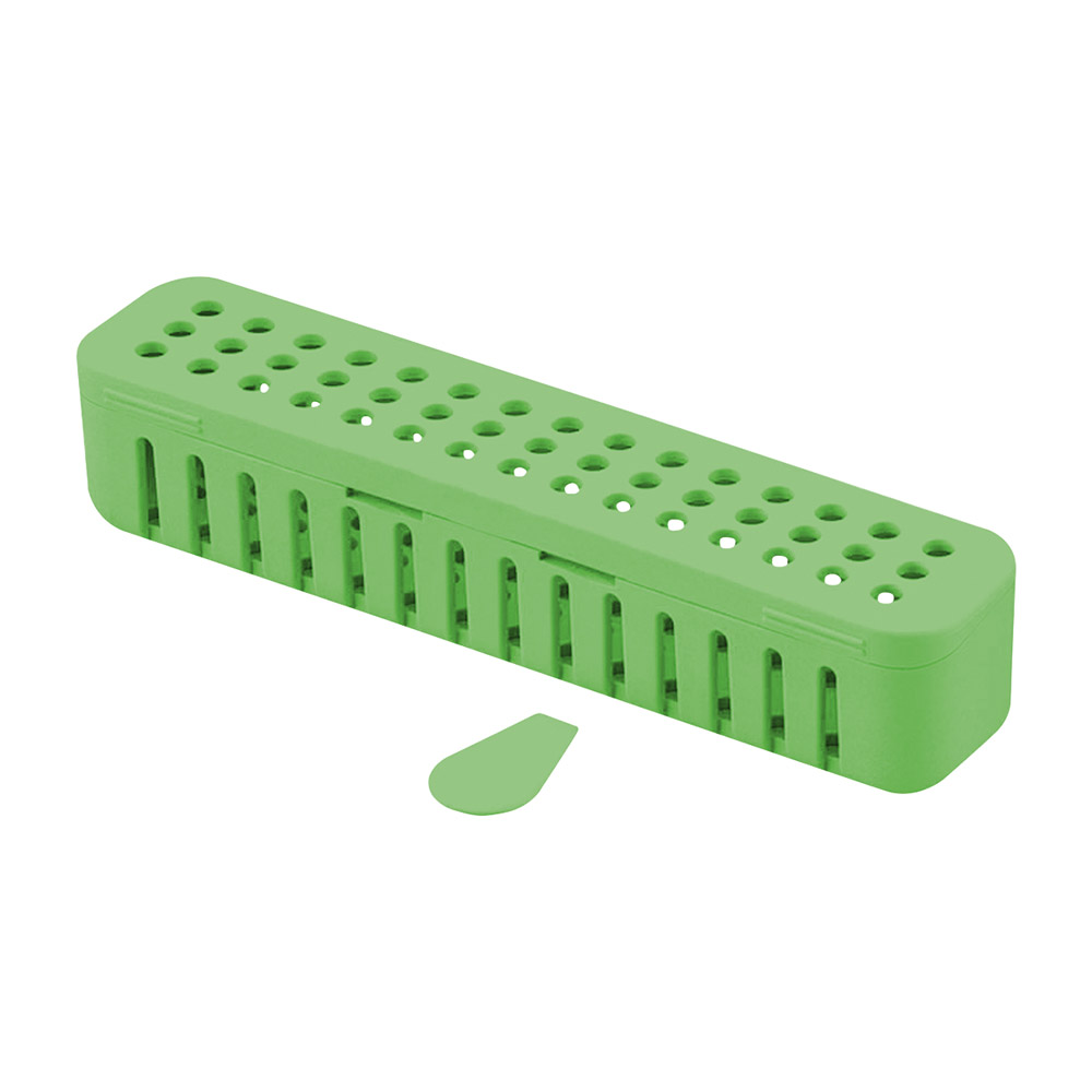 Steri-Container Compact neongrün, Stück