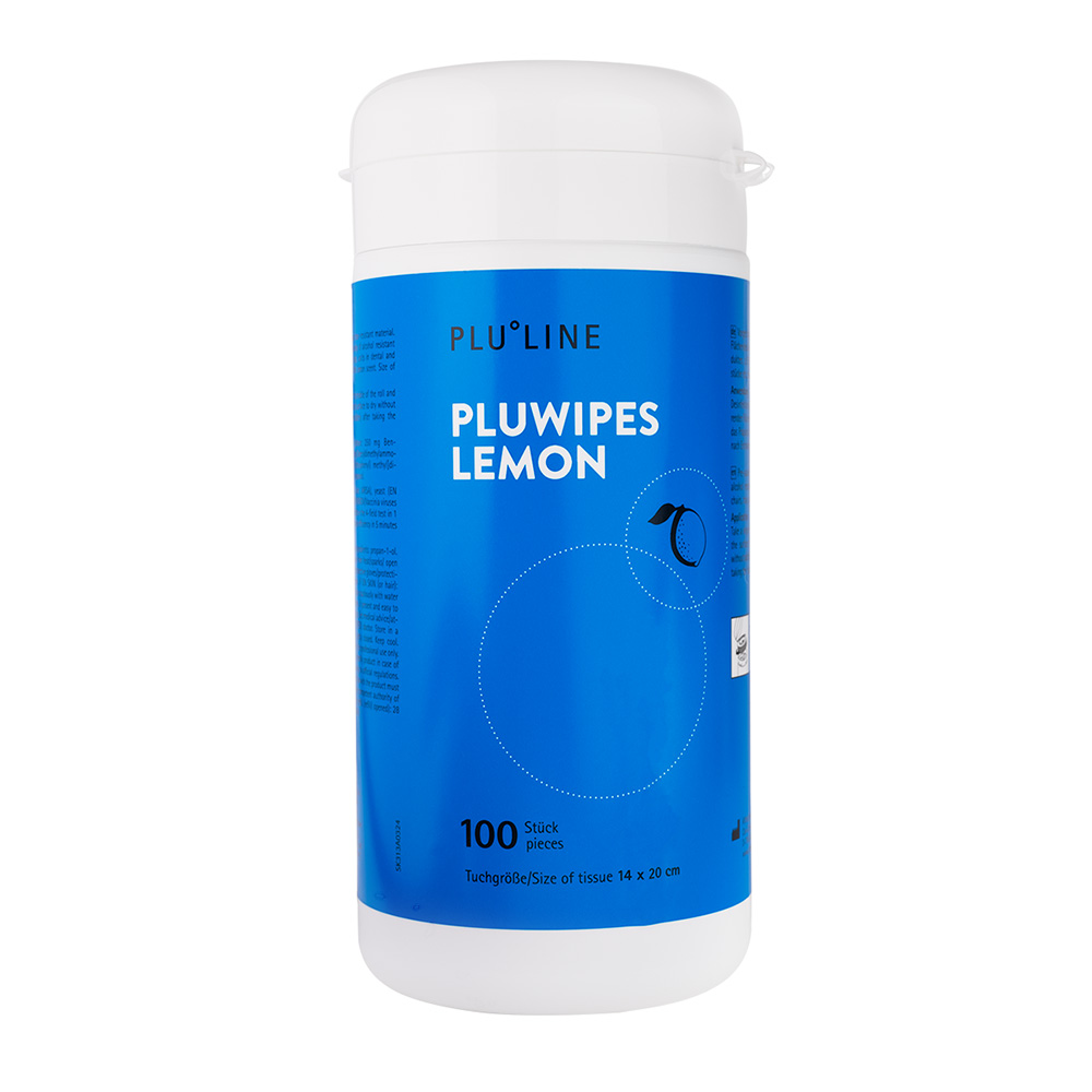 Pluwipes Lemon Leerdose, Stück
