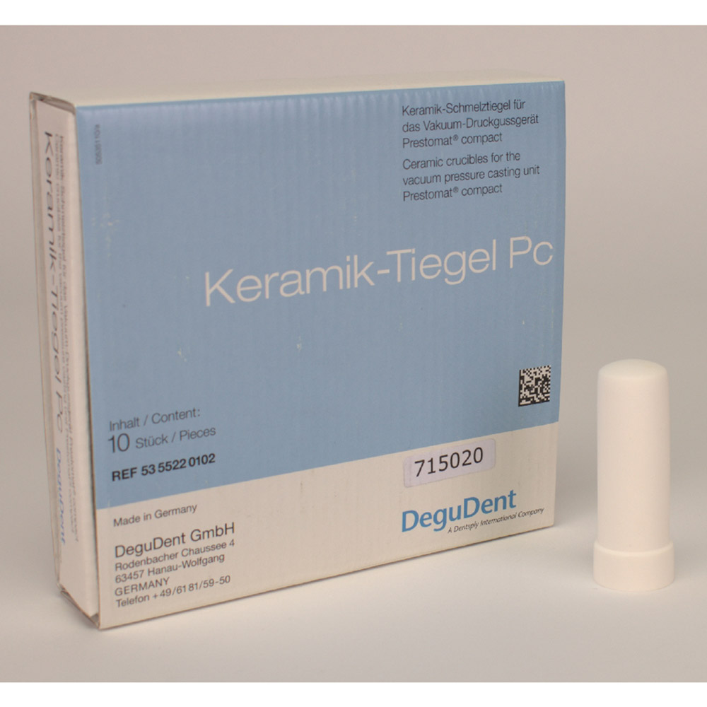 Keramiktiegel für PC, 10 Stück