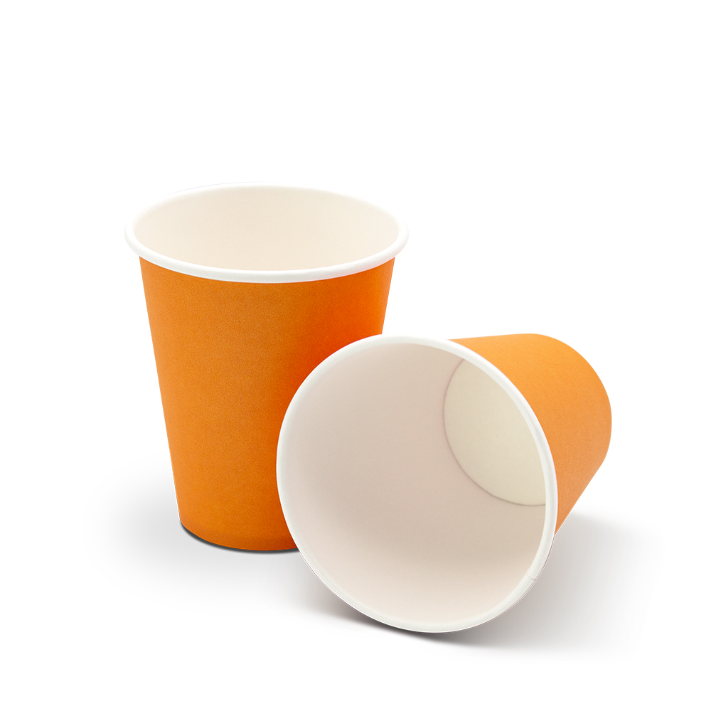 Mundspülbecher Papier 180 ml orange, 3000 Stück