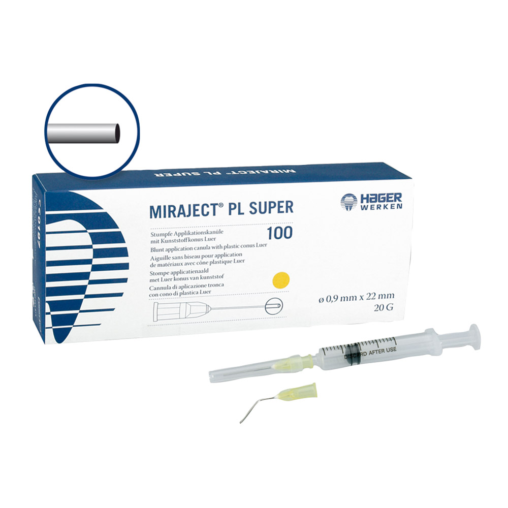 Miraject Kanülen PL Super G20 0,9 x 22 mm, 100 Stück