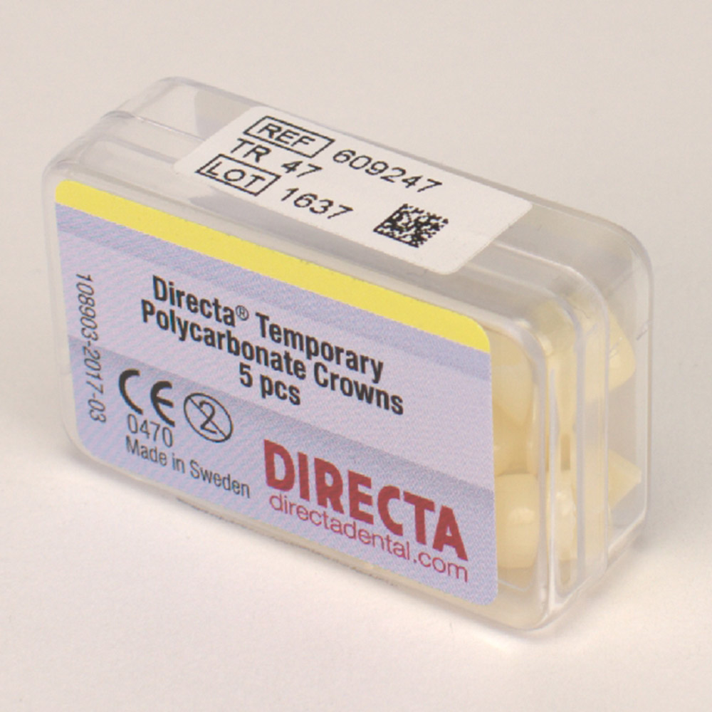 Directa-Kronen transluzent Nr. 47, 5 Stück