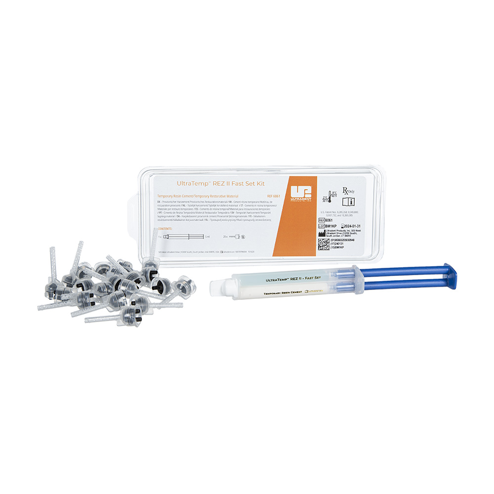UltraTemp REZ II Fast Set, 5 ml Spritze +Tips