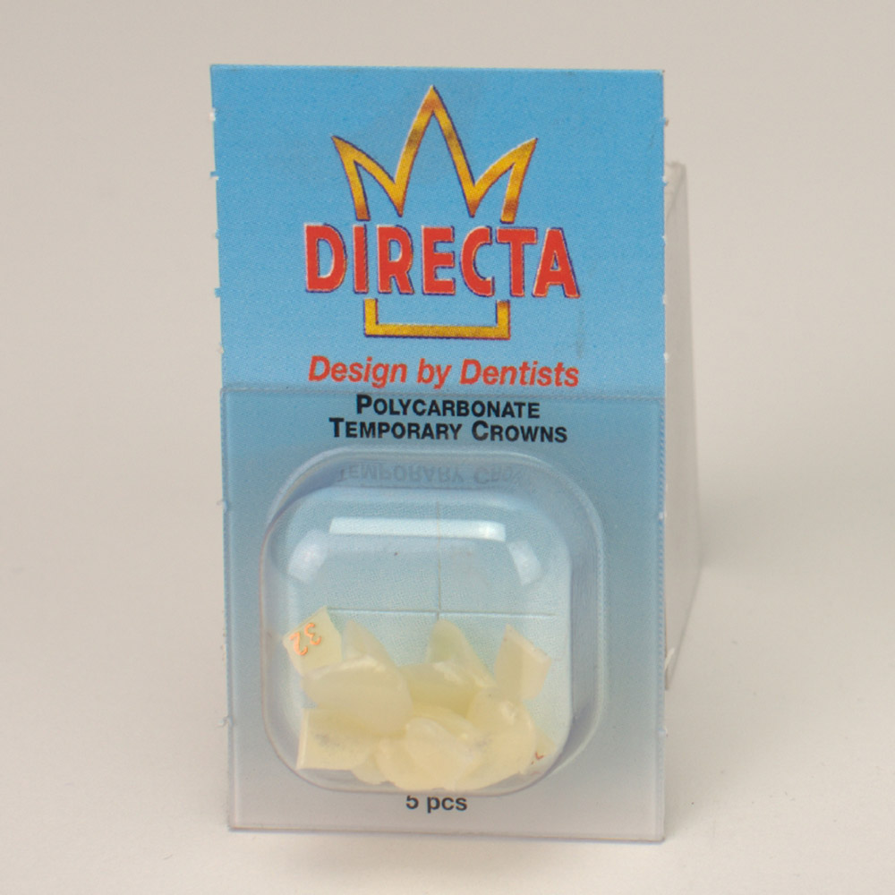 Directa-Kronen transluzent Nr. 32, 5 Stück