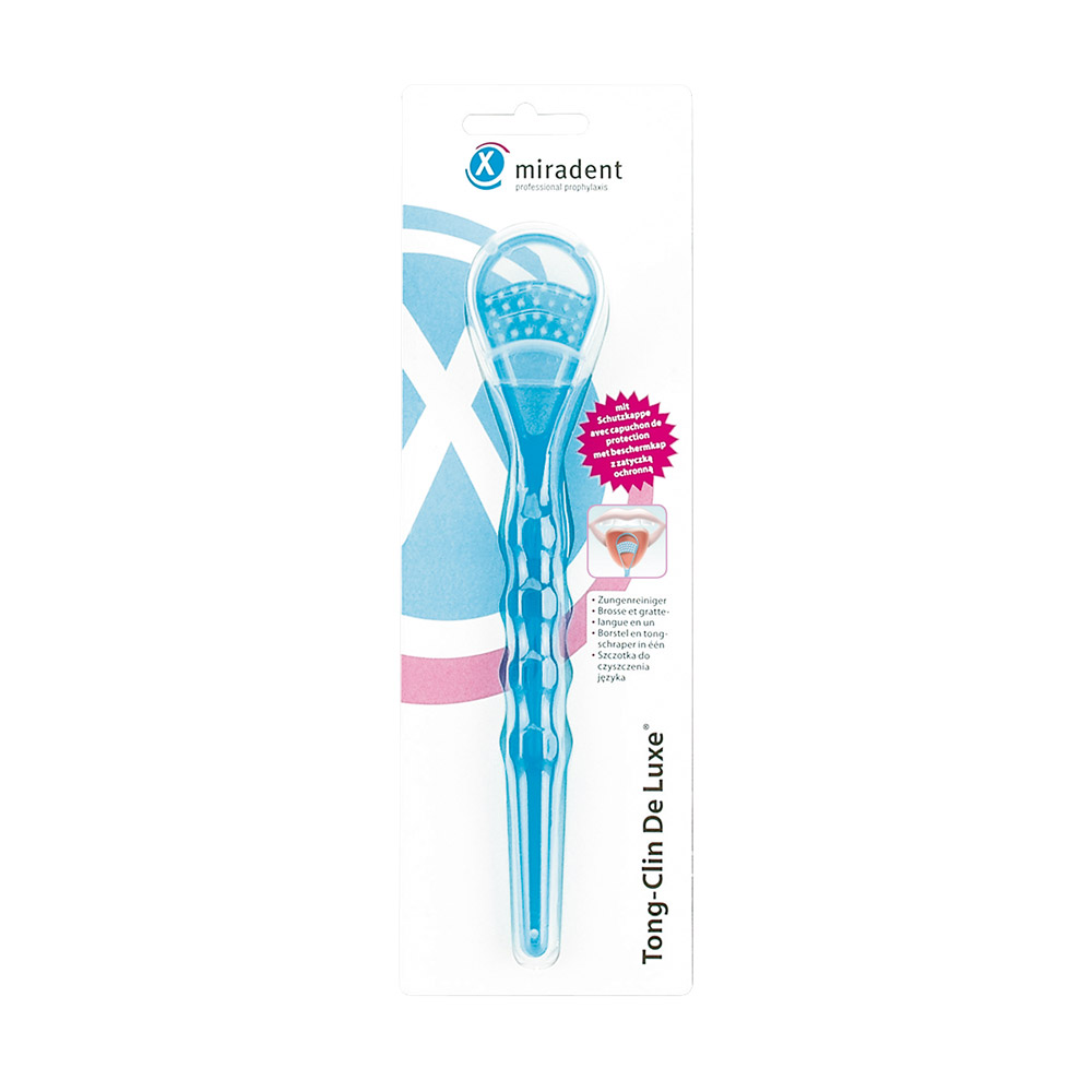Tong Clin De Luxe blau-transparent, Stück