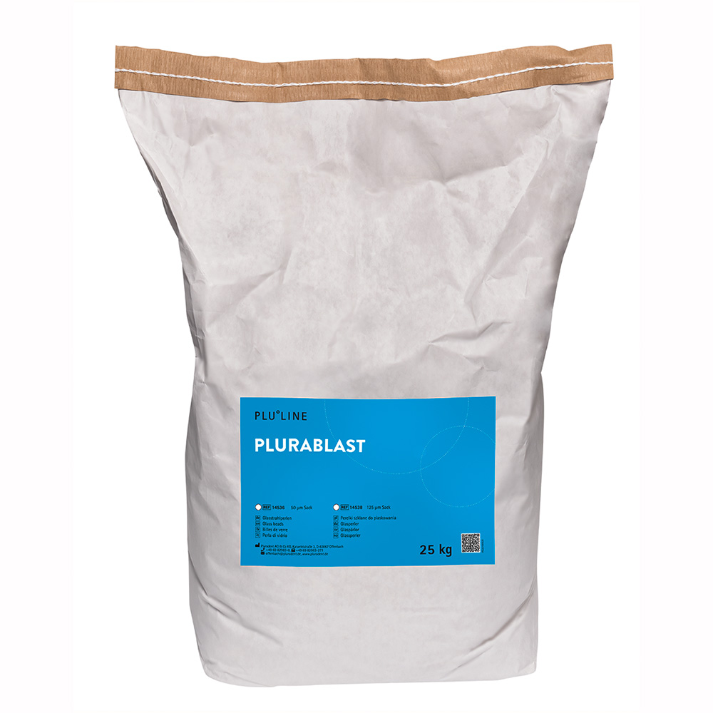 Plurablast Glasstrahlperlen 50 my, 25 kg