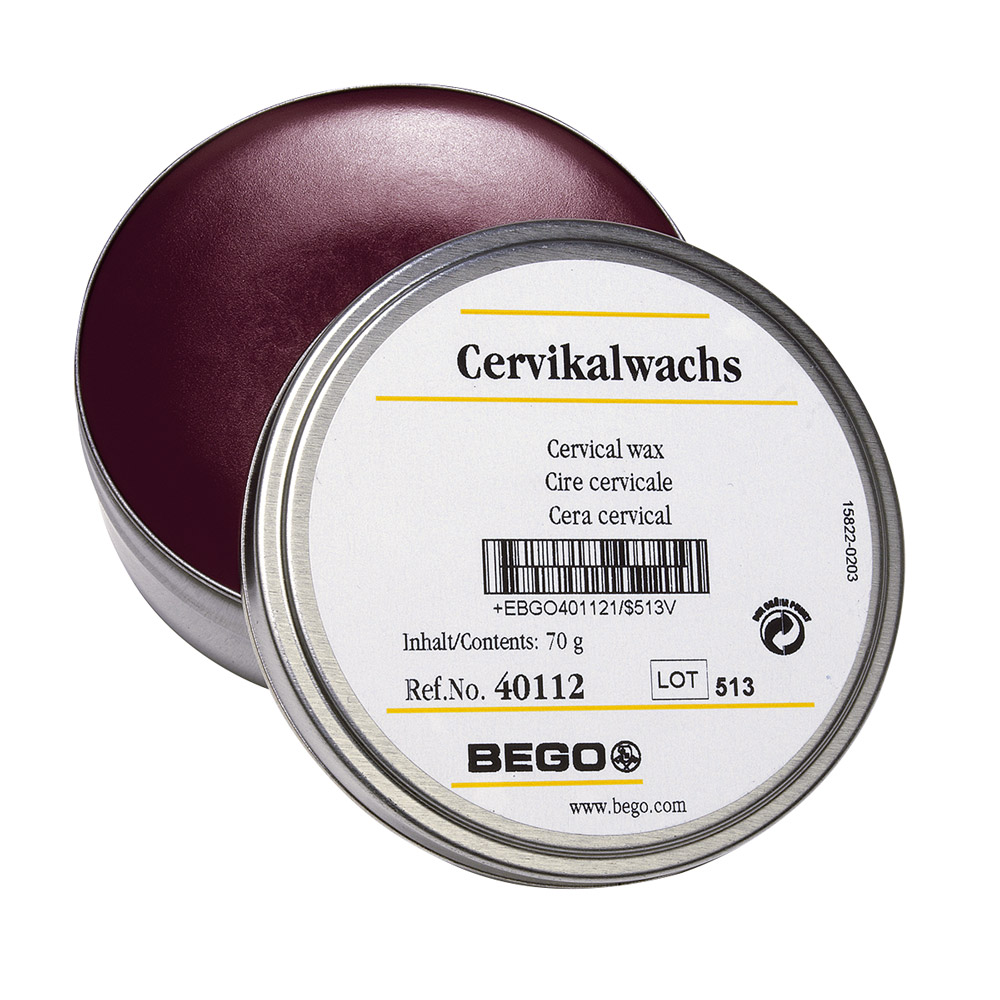 Cervikalwachs Block aubergine, 70 g