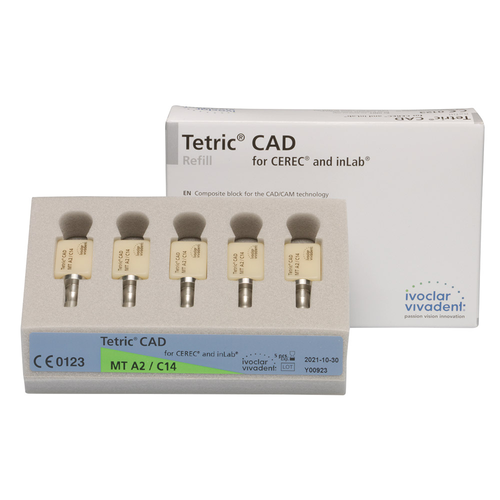 Tetric CAD CEREC/inLab MT A3,5 C14, 5 Stück