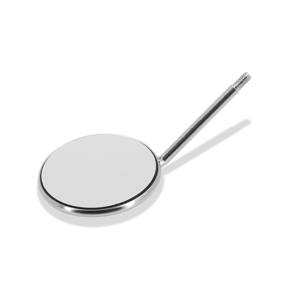 Mundspiegel TOPvision FS Rhodium 7 plan SS , 12 Stück
