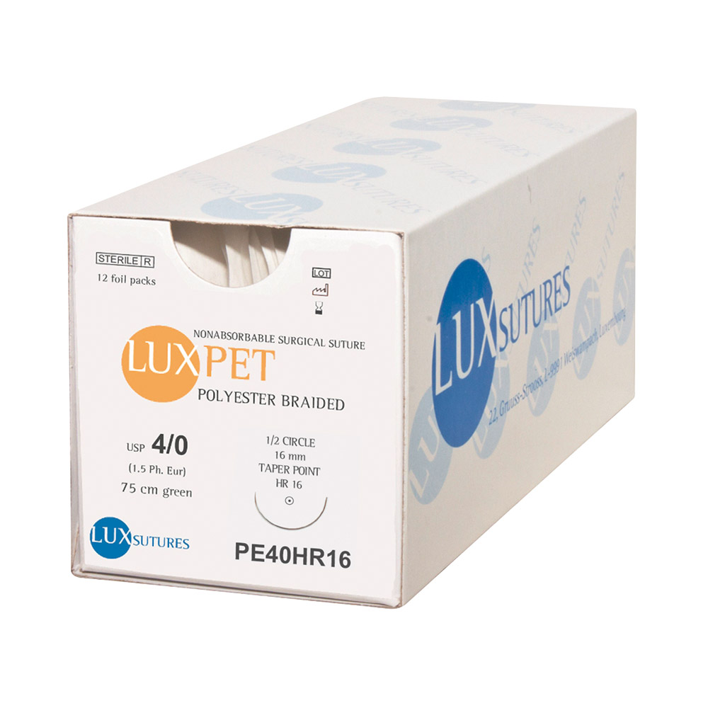 Luxpet Polyester Green EP 1,5 HR-16, 12 Stück