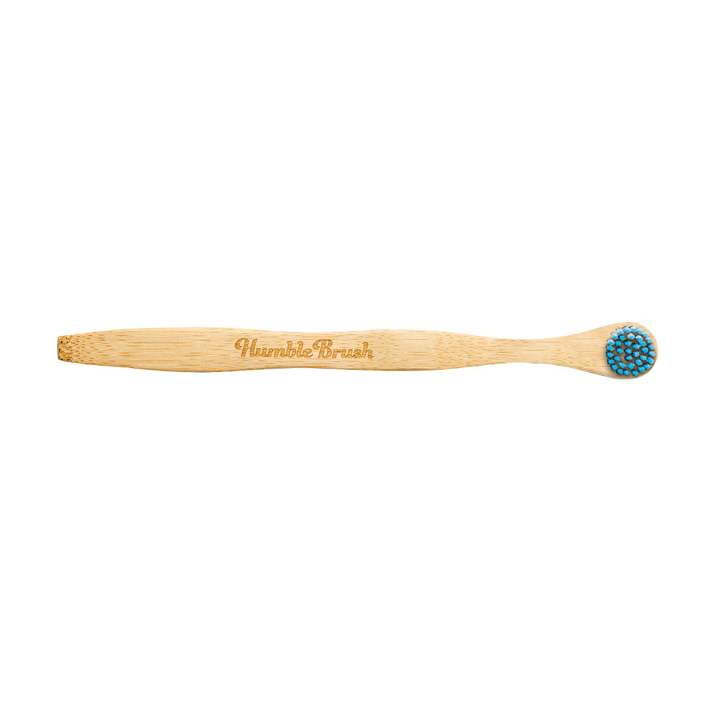 Humble Brush Zungenreiniger Bambus blau, Stück
