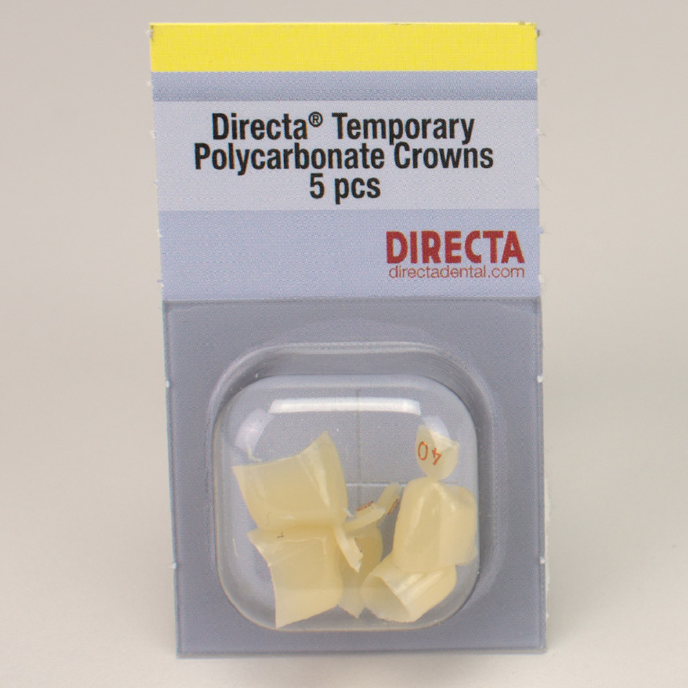 Directa-Kronen transluzent Nr. 40, 5 Stück