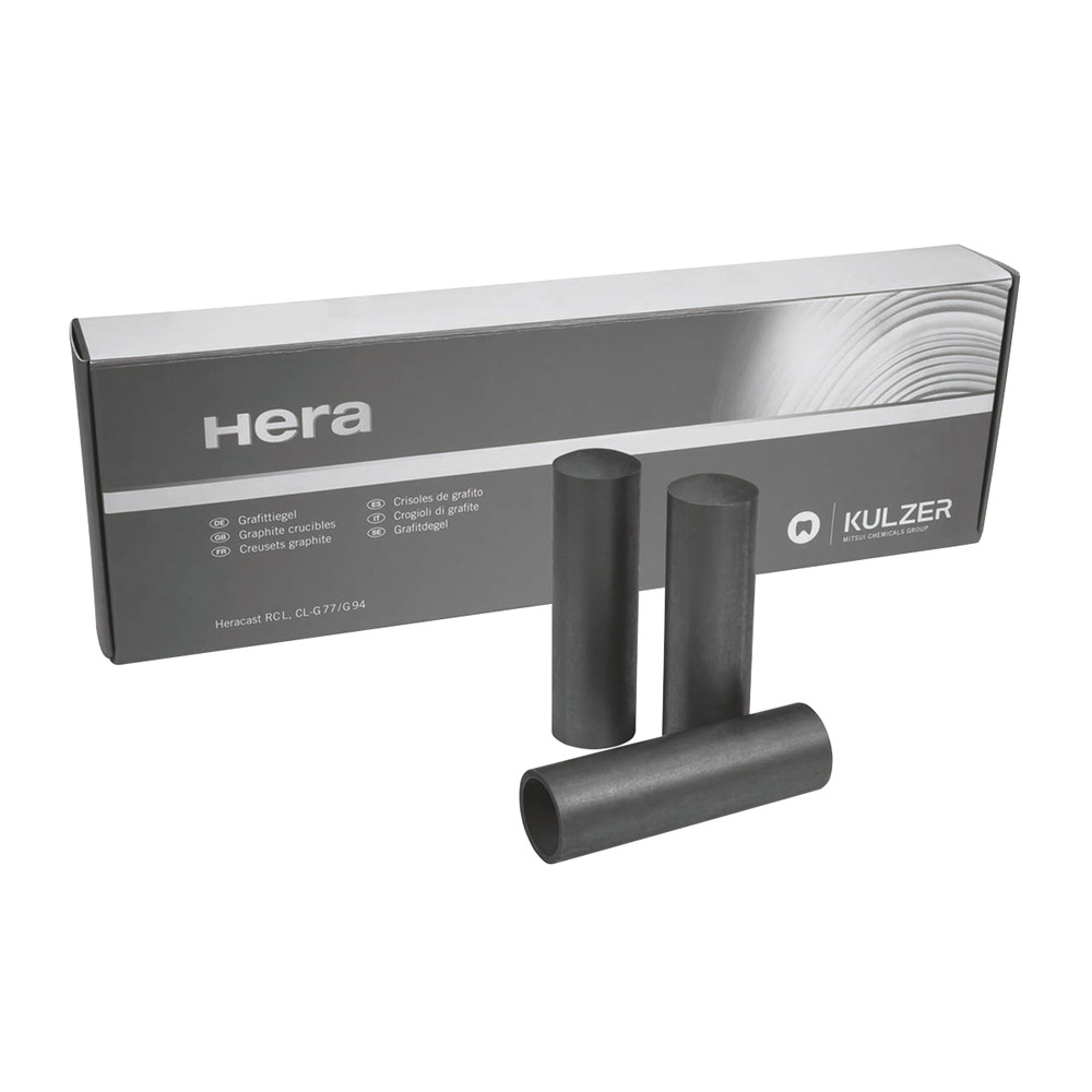 Graphittiegel CL-G 77/94 Heraeus, 10 Stück