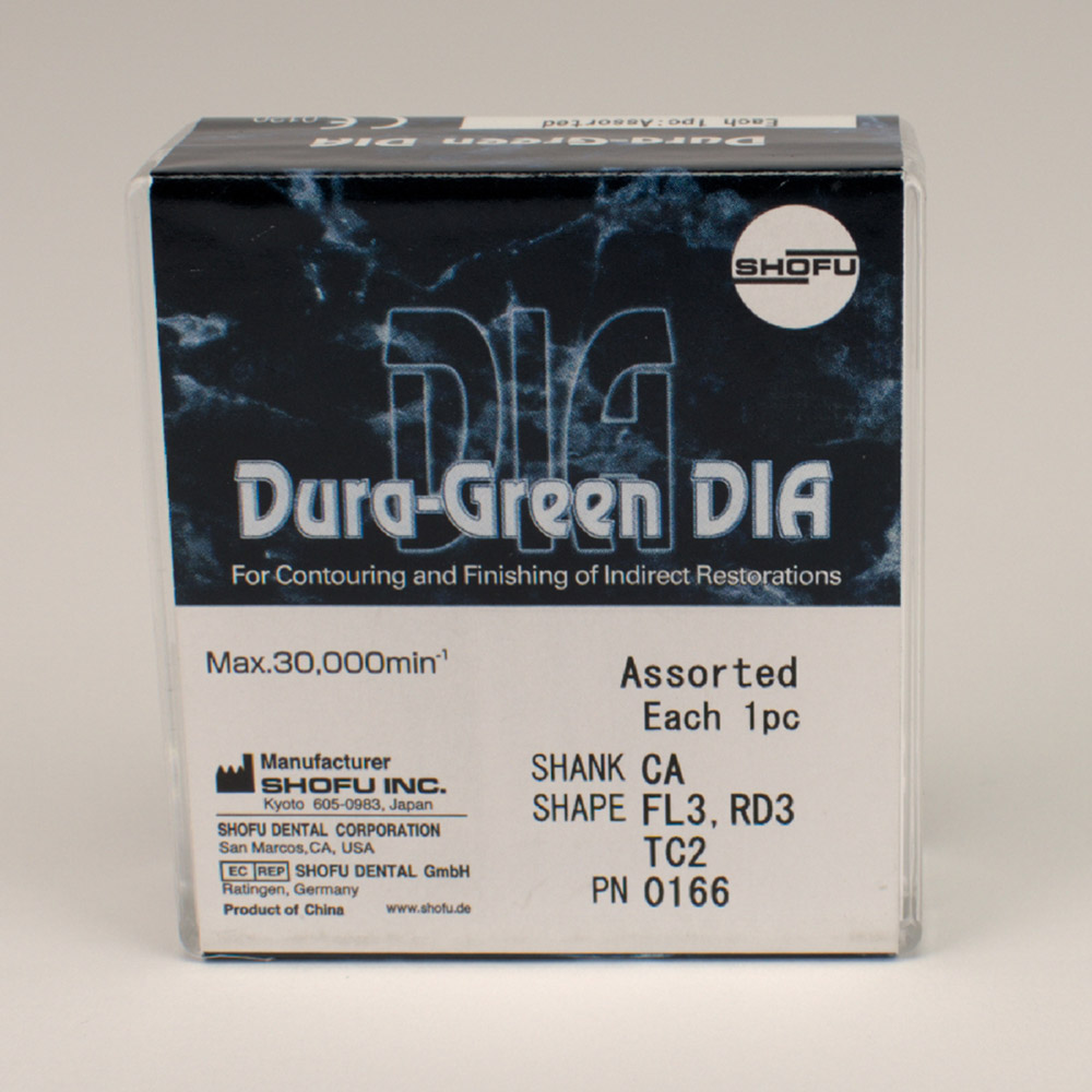 Dura-Green Dia Wst, Sortiment