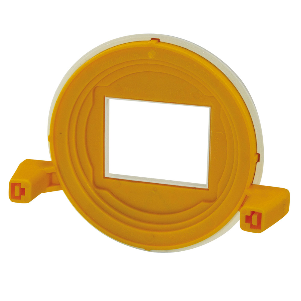 RWT Window x-ray Visierring mit Blende posterior 3x4 gelb, Stück