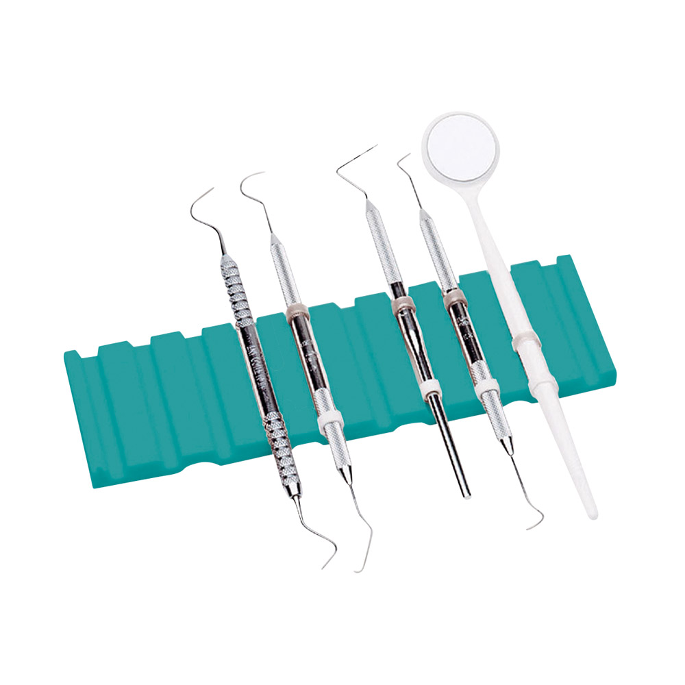 Instrumenten Matte für Trays türkis, Stück
