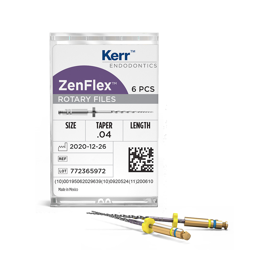 ZenFlex Niti Feile .20 / .04 21 mm, 6 Stück