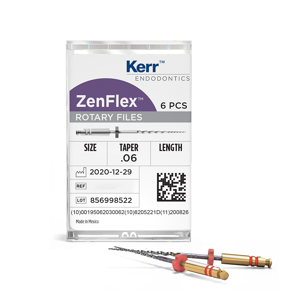 ZenFlex Niti Feile .20 / .06 31 mm Taper, 6 Stück