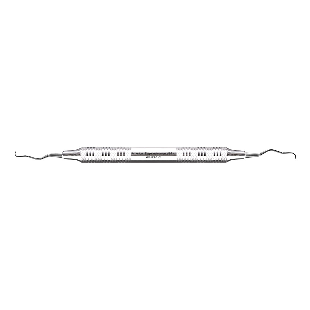 Kürette Gracey Standard 11-12 posterior mesial Edelstahlgriff, Stück