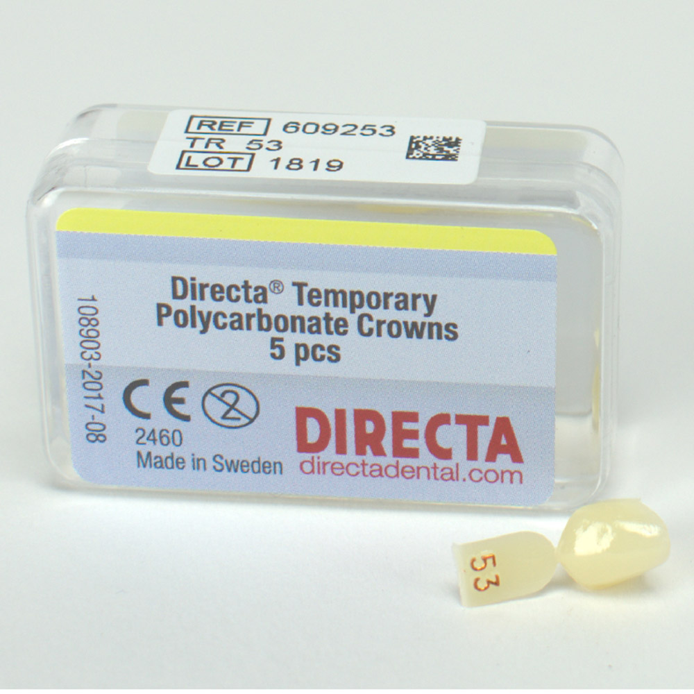 Directa-Kronen transluzent Nr. 53, 5 Stück
