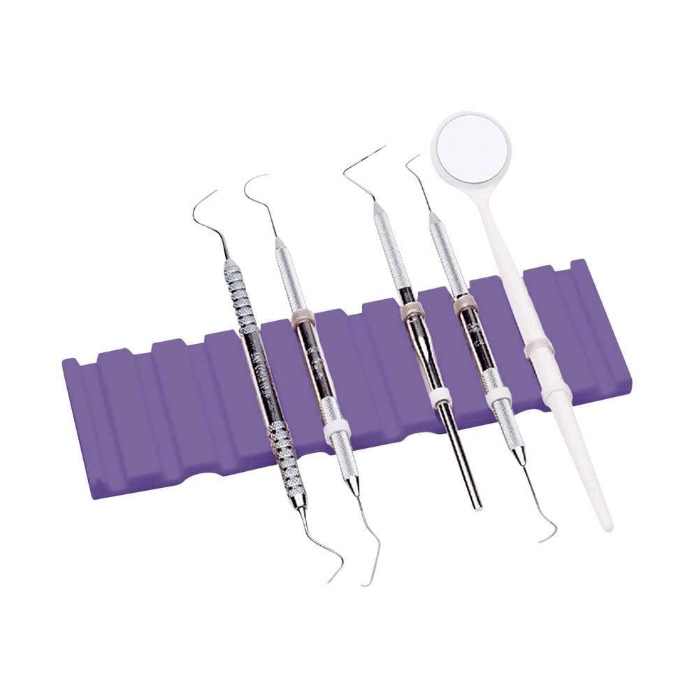 Instrumenten Matte für Trays neon lila, Stück