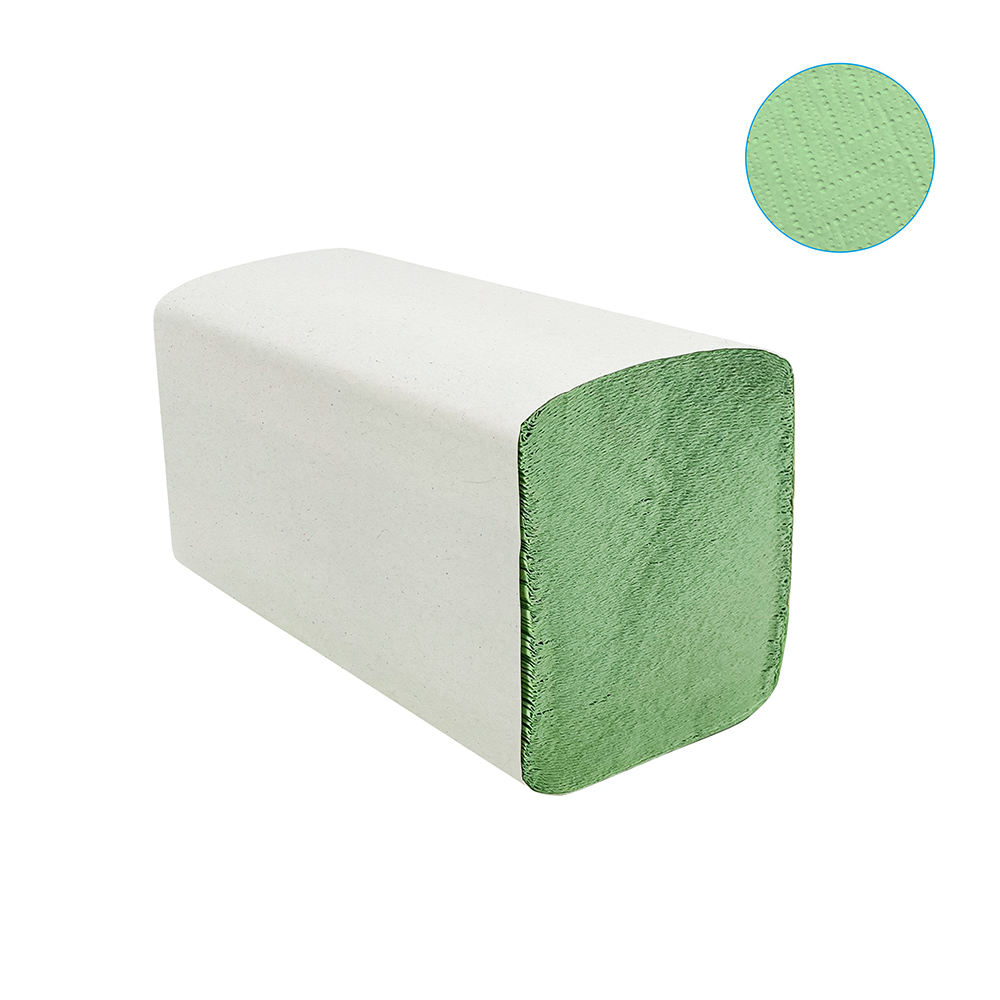 Pluline Papierhandtücher Spezial V-Fold 2-lg. green 24 x 23 cm, 3990 Blatt